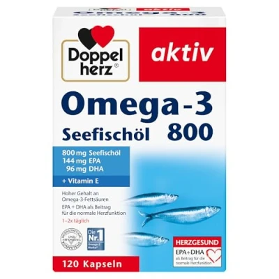 Abbildung von Doppelherz Omega 3 800 Seefischöl 120 St