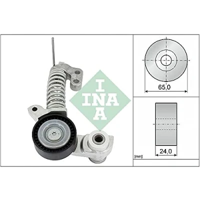 Abbildung von INA 534 0354 10 Spannarm, Keilrippenriemen VOLVO: V60 I, V70 3, XC60 I