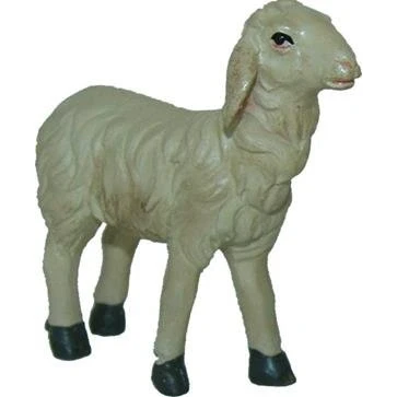 Abbildung von Unbekannt Krippenfiguren Schaf gerade schauend Höhe 6,3cm für 15 20cm Figuren