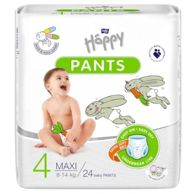 Abbildung von bella baby Happy Pants Gr.4 Maxi 8 14 kg 24 Stück