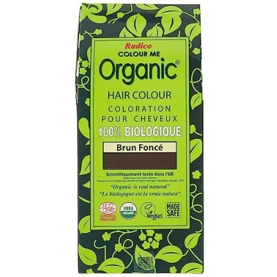 Abbildung von Radico Colour Me Organic Pflanzenhaarfarbe dunkelbraun (bio, vegan, Naturkosmetik)