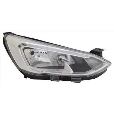 Abbildung von TYC 20 16703 06 9 Scheinwerfer rechts H7/H1, LED mit Tagfahrlicht für Rechtsverkehr Elektromotor, ohne FORD: Focus Mk4 Turnier