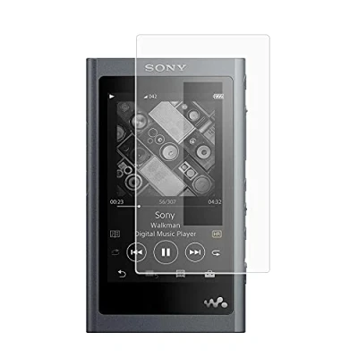Abbildung von Weinko 9H Schutzfolie für Sony Walkman NW A55 A50 A56 A57 A56HN A57HN mit 2.5D abgerundeten Kanten Kratzfest Blasenfrei Kristallklar [2 Stück]