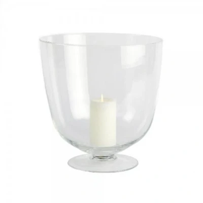 Abbildung von Lambert Bilbao Windlicht klein, Klarglas, H 28 D 27cm