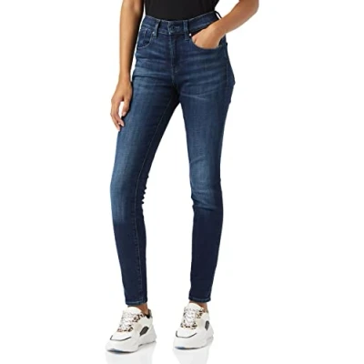 Abbildung von G Star Damen Lhana Skinny Jeans, Blau (faded undersea D19079 C051 C768), 24W / 30L