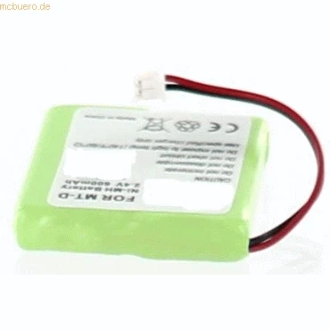 Abbildung von k.A. Akku für Telekom Sinus A201 NiMH 2,4 Volt 500 mAh grün