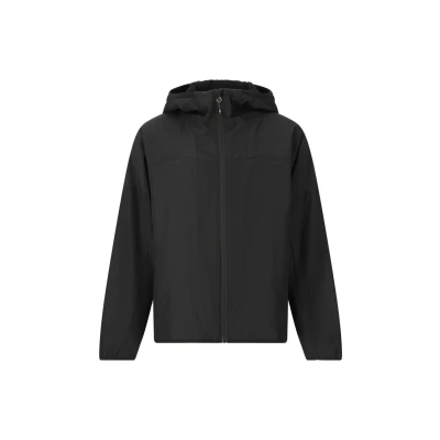Abbildung von Endurance Drage Jacke 10/140 Junior Schwarze Laufjacke für Outdoor Aktivitäten, leicht, atmungsaktiv und winddicht