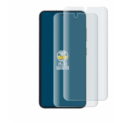 Abbildung von BROTECT Full Cover Schutzfolie Matt für Samsung Galaxy S24 (2 Stück) Screen Displayschutz Folie, 3D Curved, Anti Reflex