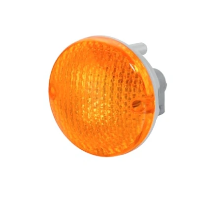 Abbildung von HELLA Blinkleuchte Halogen 12V Einbau/Schraubanschluss ECE/CCC Lichtscheibenfarbe: gelb hinten Menge: 20 2BA 302 252 027