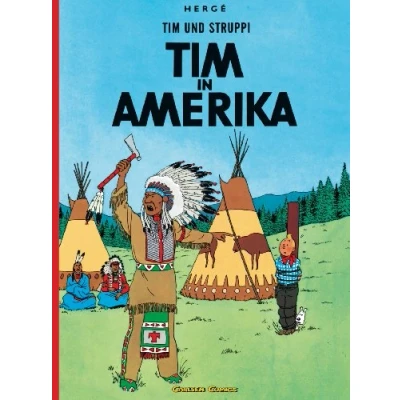 Abbildung von Tim und Struppi: in Amerika: Kindercomic ab 8 Jahren. Ideal für Leseanfänger. Comic Klassiker