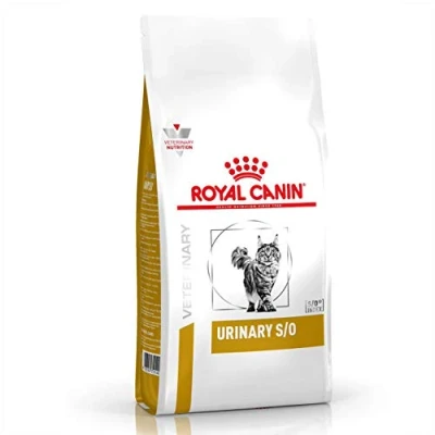 Abbildung von Royal Canin Veterinary Urinary S/O 4er Pack 4 x 400 g Trockenfutter für Katzen Zur Unterstützung der Harnwege Bei Struvitkristallen Reduzierter Magnesiumgehalt