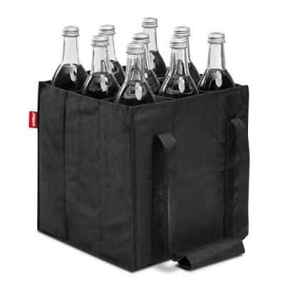Abbildung von achilles Flaschenkorb 9er Bottle Bag, Flaschentasche für 9 x 1,5 Liter Flaschen, Tragetasche