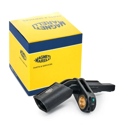 Abbildung von MAGNETI MARELLI 172100028010 ABS Sensor Vorderachse rechts 2 VOLKSWAGEN: Multivan 5 (7HM, Touran I, Passat B7 Variant, AUDI: A3 Schrägheck