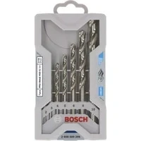 Abbildung von Bosch 7x PRO Stainless Steel HSS Co Spiralbohrer Set (für Stahl, Edelstahl, Ø 2,0, 3,0, 4,0, 5,0, 6,0, 8,0, 10,0 mm, Professional Zubehör Bohrmaschine/Schrauber)