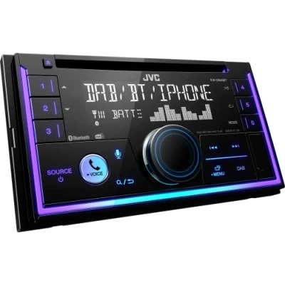 Abbildung von JVC KW DB95BT 2DIN CD Receiver DAB+ Bluetooth USB Amazon Alexa Autoradio