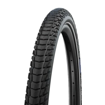 Abbildung von Reifen Schwalbe Marathon Plus SmartGuard 28 X 1.75&quot;/ 47 622mm Schwarz Mit Reflexion