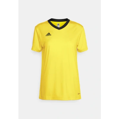 Abbildung von adidas Performance Entrada Sport Tshirt, Damen, Größe: Large, Team yellow/black
