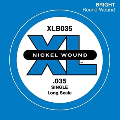 Abbildung von D&#039;Addario .035 Bassgitarensaite, vernickelt
