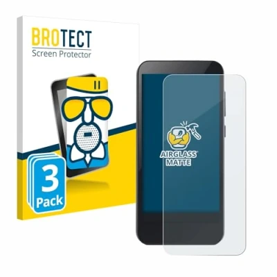 Abbildung von BROTECT Entspiegelungs Schutzglas für Omnipod 5 (3 Stück) Schutz Folie Panzerfolie Glas Matt [Extrem Kratzfest 9H, Anti Reflex, Fingerprint]
