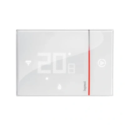 Abbildung von LEGRAND Smarther Thermostat mit Netatmo zum Einbauen Weiß 49038
