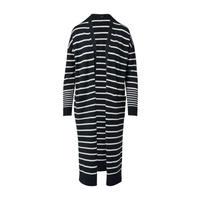 Abbildung von comma Strickjacke, Damen, Größe: 34, Navy