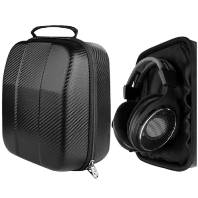 Abbildung von GEEKRIA Tasche Kopfhörer für SHURE SRH840 SRH440 SRH240A, HiFiMAN HE1000, RCA WHP141B, Koss R80 UR40 UR 20 Edition X, Hard Tragetasche