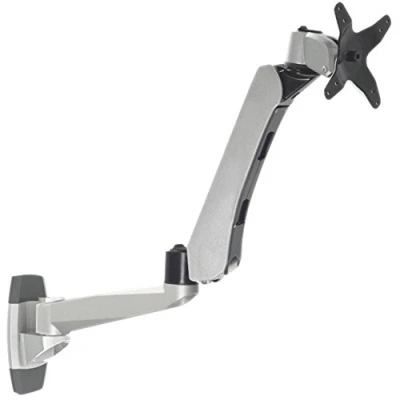 Abbildung von SpeaKa Professional SP 1624868 SuperFlex 1fach Monitor Wandhalterung 25,4 cm (10) 76,2 (30) Silber Schwarz Höhen