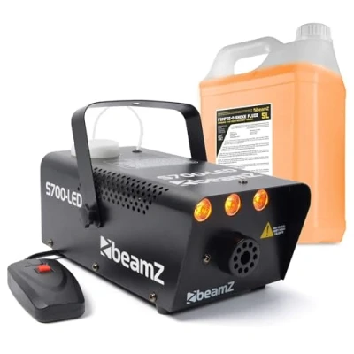 Abbildung von BeamZ S700 Flammeneffekt Nebelmaschine inkl. über 5 Liter Nebelfluid