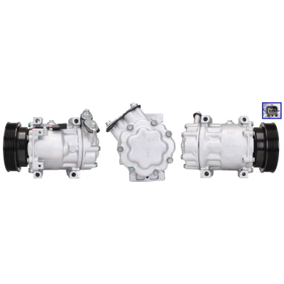 Abbildung von LUCAS ACP01090 Kompressor PAG 46 R 134a NISSAN: Qashqai / Qashqai+2 I