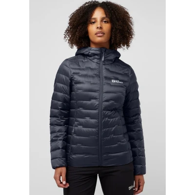 Abbildung von Jack Wolfskin Passamani DOWN Hoody W Daunenjacke, Damen, Größe: XS, Graphite