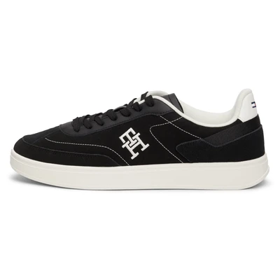 Abbildung von Tommy Hilfiger Heritage Court Sneaker low, Damen, Größe: 39, Black Schuhe
