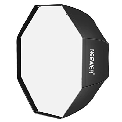 Abbildung von Neewer® 47&quot;/ 120cm achteckige Schirm Softbox für Speedlite/Studioblitzleuchte Blitzgerät mit Tragetasche Portrait oder Produktfotografie