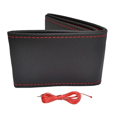Abbildung von Otom Classic DK 202 Lenkradbezug schwarz/rot 37 39 Kunstleder