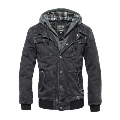 Abbildung von Brandit Dayton Jeansjacke, Herren, Größe: XXL, Black