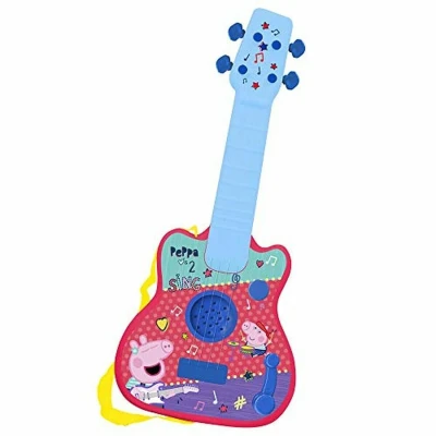 Abbildung von REIG Guitare 2346 Peppa Pig Kindergitarre, Rot
