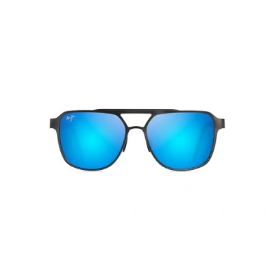 Abbildung von Maui Jim Unisex Sunglasses, Blue Hawaii 2nd Reef brus, 59/17/140