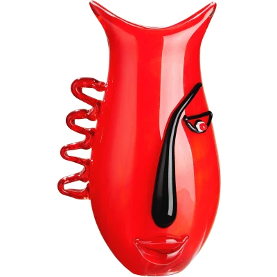 Abbildung von GILDE GLAS art Tischvase Red Vista (1 St), aus Glas, Höhe ca. 33 cm