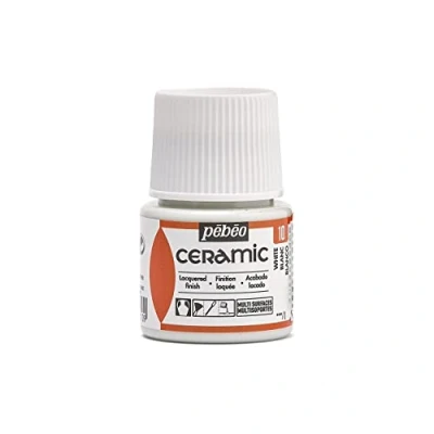 Abbildung von 3253112 peinture a froid céramique flacon de 45ml blanc