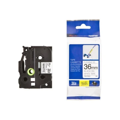 Abbildung von Brother TZe FX261 (36 mm) Schwarz bis weiß Tape