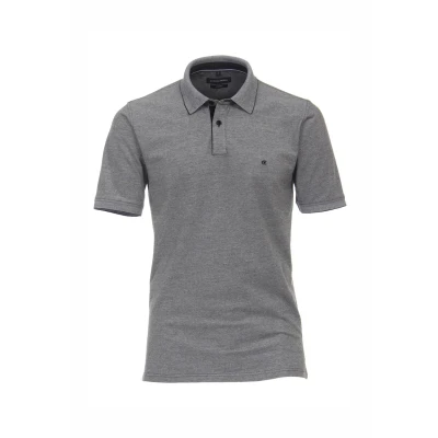 Abbildung von Casamoda Poloshirt, Herren, Größe: Large, Hellgrau