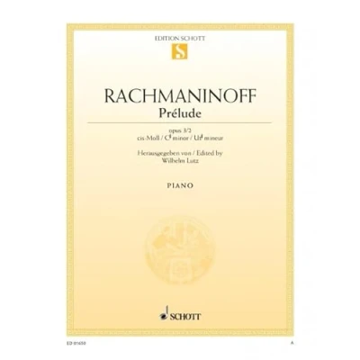 Abbildung von Prélude cis Moll: op. 3/2. Klavier.: piano. (Edition Schott Einzelausgabe)