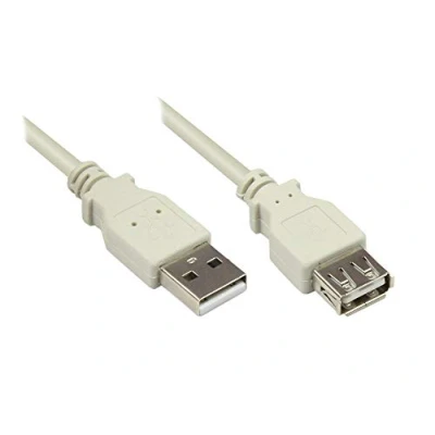 Abbildung von Verlängerung USB 2.0 Stecker A an Buchse A, 3m, Good Connections®