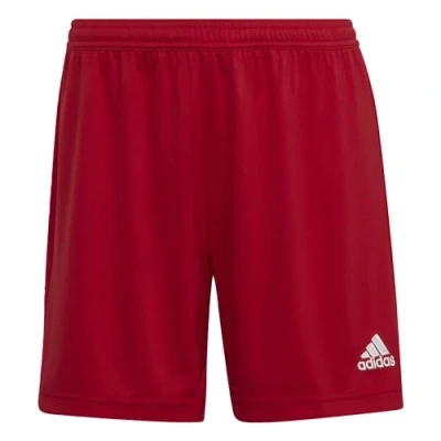 Abbildung von adidas Performance Entrada 22 kurze Sporthose, Damen, Größe: XXS, Rotweiss