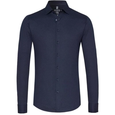 Abbildung von Desoto Hemd, Herren, Größe: 3XL, navy