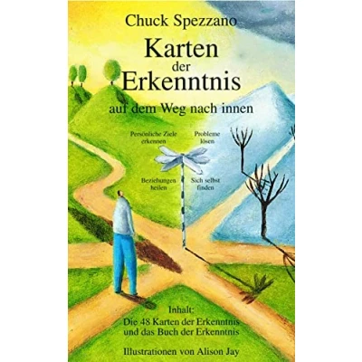 Abbildung von Karten der Erkenntnis auf dem Weg nach innen/Das Buch Erkenntnis. Mit 48