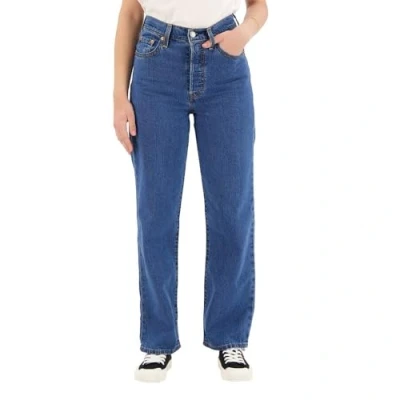 Abbildung von Levi&#039;s Damen Ribcage Straight Ankle MED Indigo Worn IN, Cool As A Pickle, 29W / 29L