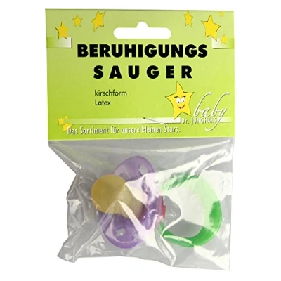 Abbildung von Beruhigungssauger Kirschsauger Latex ab 6 Monate bunt 1 St