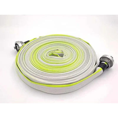 Abbildung von 1 Zoll D 25 30 Meter Industrieschlauch Feuerwehrschlauch Bauschlauch Flachschlauch Schlauch mit Storz Kupplung