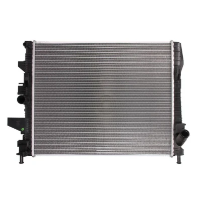Abbildung von NRF 550050 Kühler, Motorkühlung Aluminium 547 448 26 Kühlrippen gelötet FORD: FOCUS 3, 3 Turnier, Kasten/Schragheck