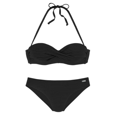 Abbildung von Venice Beach SET Bikini, Damen, Größe: 40xC, Schwarz